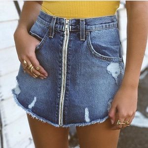 LF Carmar Beatrice Denim Skirt - NEVER WORN